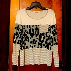 New, never worn. Boutique shirt by Haptics.